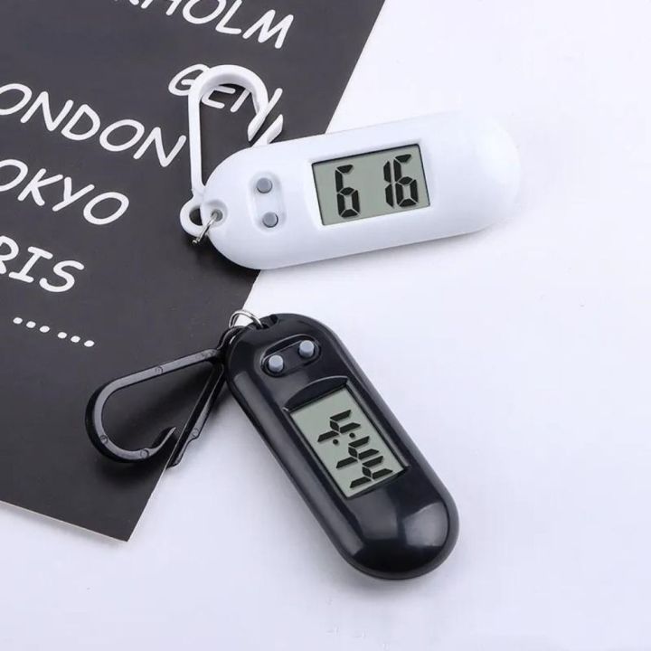 HCPDF Key Display Digital Electronic Clock Keychain Table Time Display ...