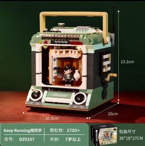 [Jay Chou first bullet building blocks keeppley Zhou students] official secondary image building blocks piano assembled toy model gift