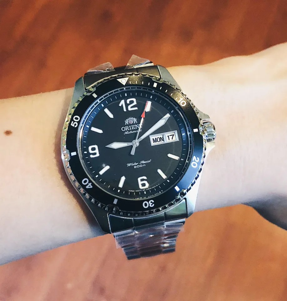 Powermatic] Orient Mako II FAA02001B9 Automatic Black Dial