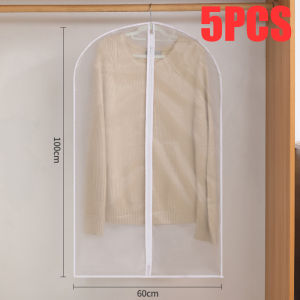 Transparent Clothes Dust Cover Bag Case Wardrobe Clothes Protector Hanging Waterproof Clothing Protective Cover