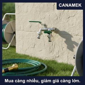 【CANAMEK】 1 cái vườn vòi nước 1 2 3 4 inch tap với on off van rustproof thiết kế cho bên ngoài hệ thống thủy lợi