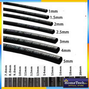 Heat Shrink Tube Waterproof Insulator Sleeve Wire Getah Balut Wayar Shrinkable Tubing Sumi Tube 1Meter/Slot