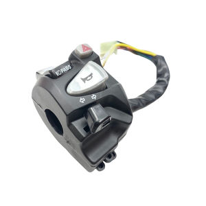 New Motorcycle Universal Switch with Dual Flash Function for NMAX V1 Durable Stable Watertight Antiseptic Universal Compatibility