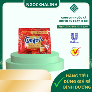 Comfort 1 lần xả quyến rũ 10 gói
