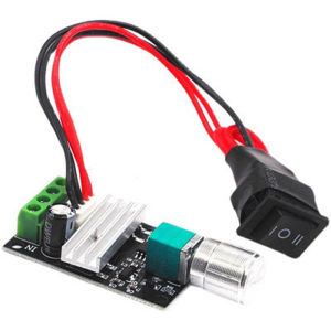💞【Special price】💖Muya Pwm Dc Motor Governor 6V12V24V 3A Speed Control Forward And Reverse With Switch
