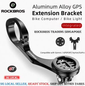 SG Delivery ROCKBROS Cycling Bike Computers Mount Gopro Mount Bicycle Handlebar Sports Action Camera Holder iGPSPORT Byrton Garmin holder