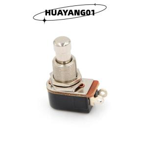 HUAYANG01 [HOT FASHION] New Electric Guitar Switch Momentary Push Button Foot Switch SPST