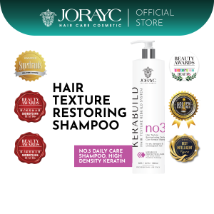 Jorayc ️KERABUILD Shampoo & Treatment - Keratin Hair Texture Restructuring Frizz Control Oily Roots