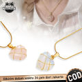 Heart Stone Crystal Kalung Barbie Diamond Castle Kalung Barbie Love. 