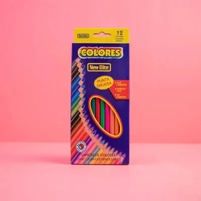 12pcs Color Boxed Colored Pencils Childrens Drawing Pens Colouring Pencil Student Pencil Set