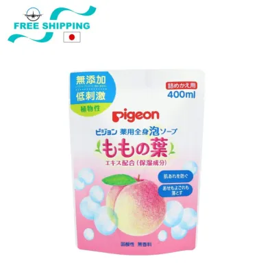 Pigeon Medicinal Whole Body Foam Soap Refill Type 400ml