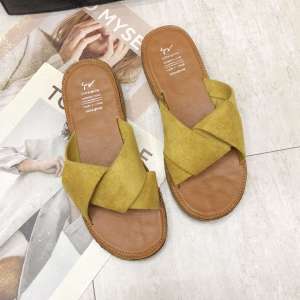 Free Shipping WomenS Summer Sandals New Korean-Style Flat-Soled Versatile Fashionable Beach Shoes For Women And Students