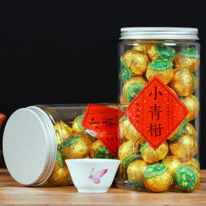 Super small green orange Puer tea Yunnan palace orange Pu tea super orange Pu tea oolong tea ceremony tea canned小青柑普洱茶罐装250g500g