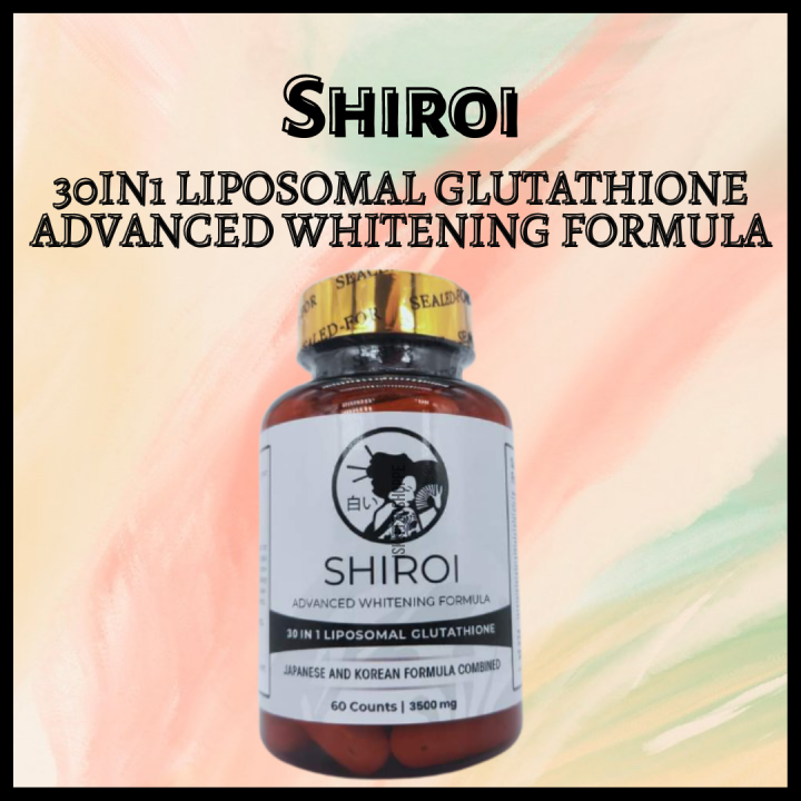 shiroi glutathione AND 15 IN 1 VITAMIN C WITH ZINC REVIEW SHIROI 30-In-1 Liposomal Glutathione Advanced