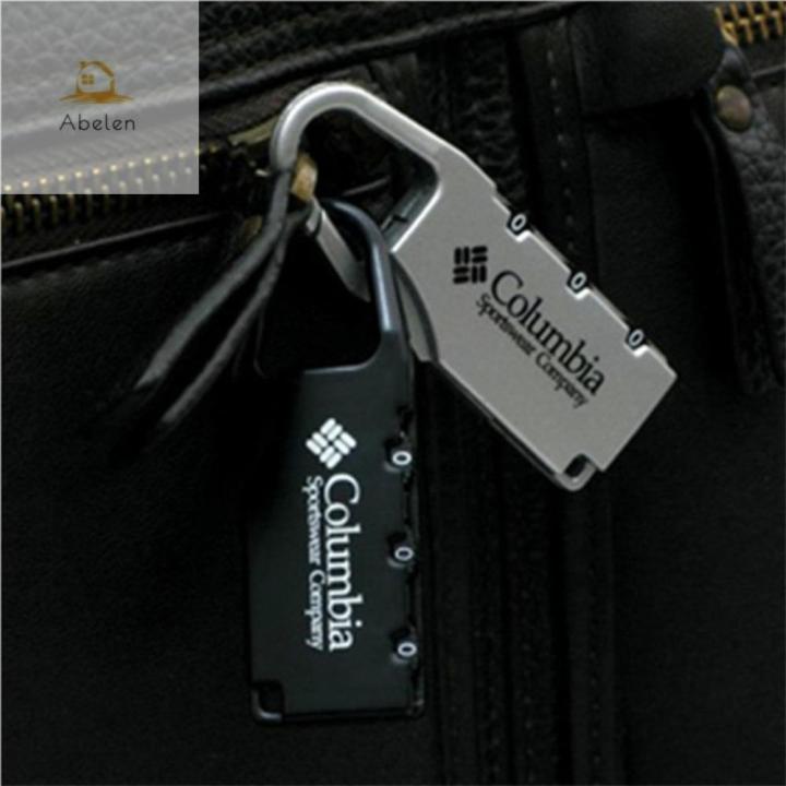 ABELEN 3 Digit Number Lock Alloy Combination Code Luggage Lock Small