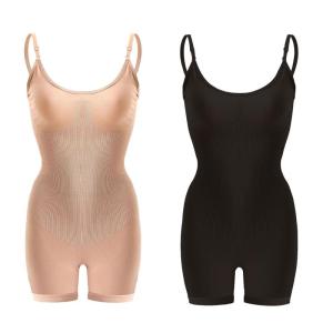 Women Seamless Full Body Shaper Bodysuit Tummy Control Slimming Butt Lifter Shapewear Push Up Thigh Slimmer Underwear
