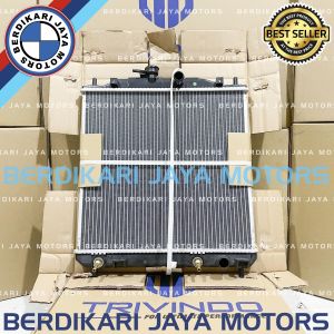 RADIATOR ASSY TOYOTA AVANZA 1.3 1.300 1300CC 13 1300 1300 CC 2004 2005 2006 2007 2008 2009 2010 2011 MATIC METIK METIC MATIK AT AUTOMATIC MERK TRIVINDO