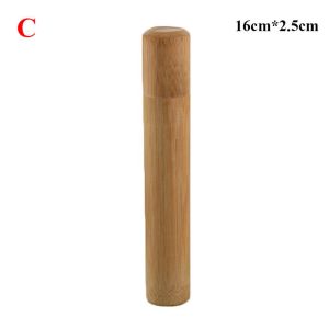 LINSBAYWU Tubes Eco-friendly Bamboo Holder Handmade Jar Tea Canister Organizer Container Storage Box