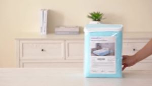 แผ่นรองกันน้ำสำหรับผู้ใหญ่ KANECH ขนาด 24"x36" (4 แพ็ค) - ดูดซับได้มาก ใช้ซ้ำได้สำหรับผู้ใหญ่ ผู้สูงอายุ และเด็ก - ป้องกันที่นอนกันลื่น