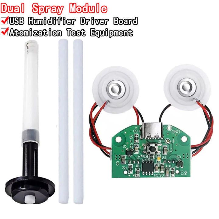 Dual Spray Atomization Module USB Humidifier Driving Circuit Board ...