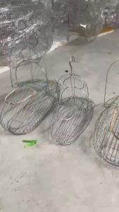 Chao Mao bird trap - LOVECHIM advice Chao Mao bird trap - Khuyen Chao Mao bird trap cage Zinc material piercing
