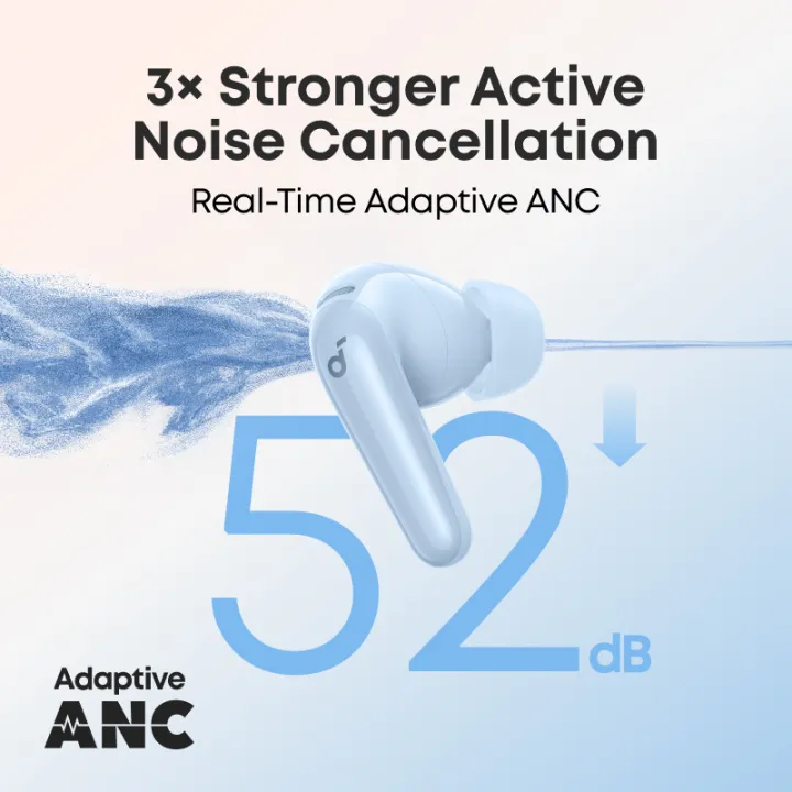 [New Arrive] Tai nghe bluetooth ANC Soundcore R60i NC by Anker | Hires Audio | Chống ồn đến 52dB | Pin 50h | Phiên dịch AI, Model: D1202 | BigBuy360 - bigbuy360.vn