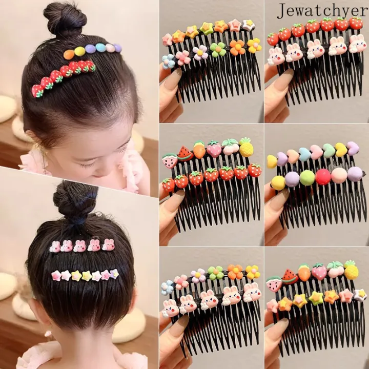 Lược chèn tóc cho trẻ em mới, công cụ tạo kiểu tóc dễ thương Kẹp tóc ...