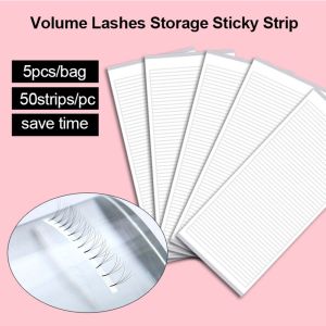 SEA GOAT Volume Lash Lashes Storage Sticky Strip Lashes Storage Card Grafting Eyelash Tool Fast Blooming Tapes Lash Extension Makeup Tool