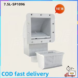 【 Free Ship 】Emaux 9.5L Wall Skimmer for Swimming Pool with Strainer Standard Wide Mouth Design