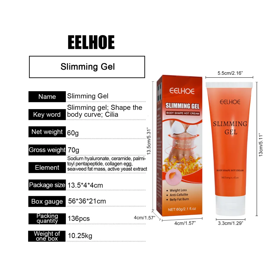 Eelhoe Firming Gel Sweating Slimming Moisturizing And Firming Skin