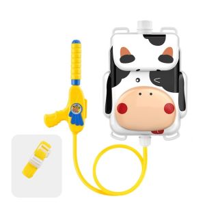 TSEVD Cartoon Animals Water Sprayer Backpack Large-capacity Shoulder Strap Summer Toy Water Outdoor Toy Songkran Water Fight Toy Boys Girls