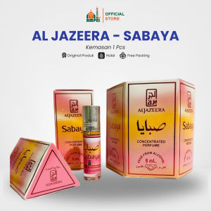1 BOX Isi 6 Pcs Al Jazeera SABAYA Roll On 6ml BPOM