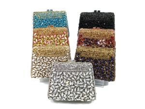 Waiwai Clutch Dompet Pesta Wanita Tas Kondangan Jinjing Party Bag Berkilau 1029