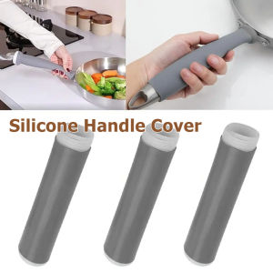 Silicone Anti-scalding Pot Handle Cover Heat-Resistant Pot Holder Pot Handle Protecting Cover for Frying Cooking Pan