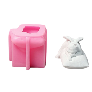 Winged Cats Animal Statue Silicone Molds for Epoxy Resin Soap Making Home Decoration Gypsum Silicone Molds