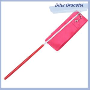 Ditur 2m Professional Gym Ribbons Dance Ribbon Rhythmic Art Gymnastic Ballet Streamer