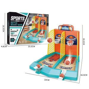 Little Buddy Finger-Flick Basketball Shooter Two-Player Basketball Game Machine Tabletop Game Toy Childrens Gift