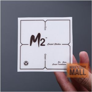 🇲🇾 🏆 Office Home Carpet Tile M2 Sticker Installation Anti-Slip Tape Environmentally Friendly Single-Sided Adhesive