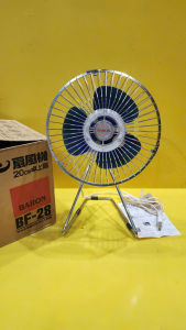 Quạt cổ điển nội địa Nhật (Quạt cóc) BARON BF-28 cánh 20cm Date 1978 (Like New chưa qua sử dụng)_Hàng nội địa Nhật