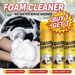 Buy 1 get 3 Foam Cleaner Spray 650ML MultiFunctional Clean for House and Car Wash Strong Decon Motorcycle