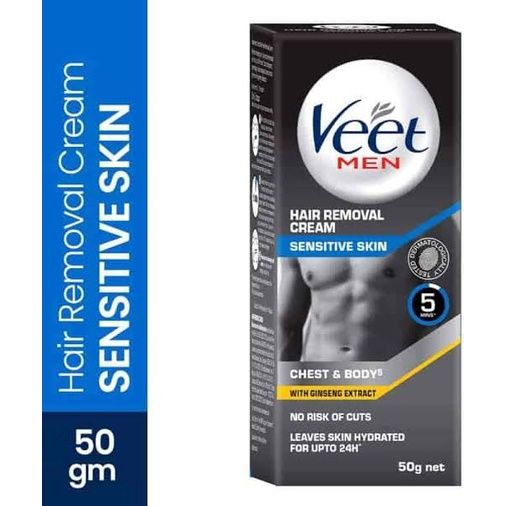 ครีมกำจัดขนบริเวณร่างกายสำหรับผู้ชายVeet Hair Removal Cream for Men30กรัม/ 50กรัม กล่องบุบ