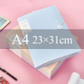 A4 Clearbook Paper Organizers Clear Folder Presentation Book Clear Pockets Art Portfolio Clear Book 30/60/80/100Pages. 