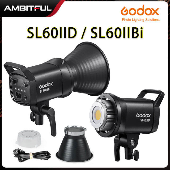 Godox SL60II SL60IIBI SL60IID Daylight Bi-Color LED Foto Lamp Bowens ...