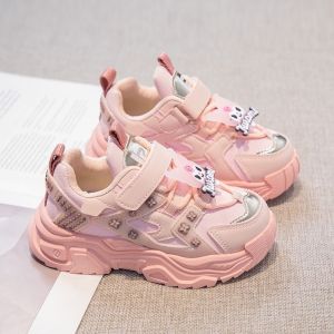 Kuromi Shoes for Girls  Kids Comfortable Sport Casual Sneakers for 3-10years Children With Box(Size 26-37)