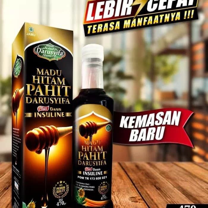 Madu Hitam Pahit Insulin Plus Propolis Darusyifa Lazada Indonesia 4961