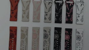 Engraved Silicone Watch Band Repalcement for 20mm Width Intelligent Watch Dandelions Design Watch Straps Belt