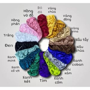 Bộ đùi lụa mặc giảm béo massage xông hơi cho spa chất phi lụa mát chun co