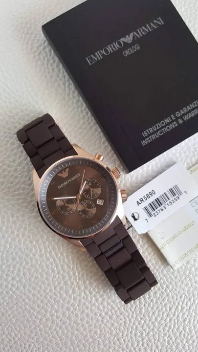 Emporio Armani Chronograph AR5890 Wrist Watch for Men for sale online | eBay