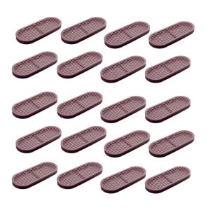 20 cái đồ nội thất tủ thông gió trang trí Bìa đục lỗ thông hơi lưới tản nhiệt thông gió tủ quần áo phù hợp lâu dài