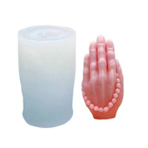 Praying Hand Molds for Making Soap Chocolate Muffins Mousses Cake Top Fondant Decorations